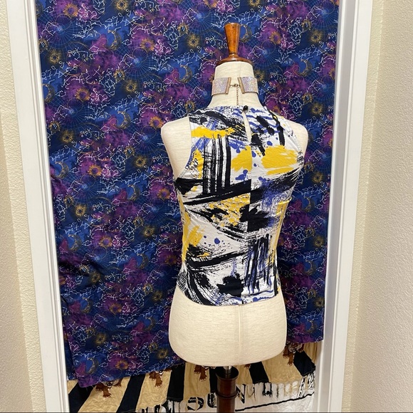 🌈 Lovely artistic crop top - Picture 7 of 11